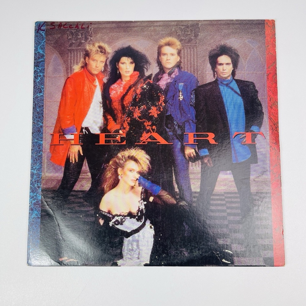 Heart 1985 Vinyl LP Electronic Synth Pop Alternative Rock EMI All Eyes Record